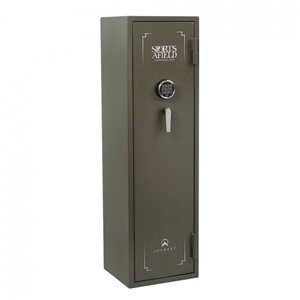 SPORTS AFIELD JOURNEY SERIES GUN CABINET - 14 GUN, OD GREEN