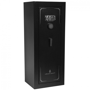 SPORTS AFIELD SA5520INS INSTINCT SERIES GUN SAFE - 18 GUN, BLACK