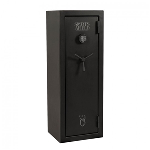 SPORTS AFIELD TACTICAL GUN SAFE - 8 +2 GUN, BLACK