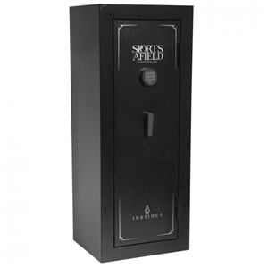 SPORTS AFIELD INSTINCT SERIES GUN SAFE - 24 GUN, BLACK
