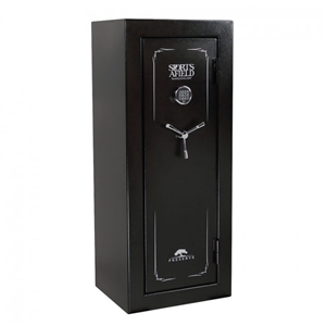 SPORTS AFIELD PRESERVE SERIES GUN SAFE - 24 +4 GUN, BLACK