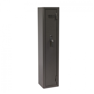 SPORTS AFIELD HOME DEFENSE 4-GUN LONG GUN FIRE SAFE - BIO LOCK, BLACK