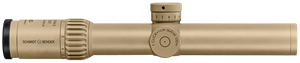 SCHMIDT & BENDER Police Marksman II 1-8x24 ShortDot CC SFP (CCW) 1 cm/.1 Mil (FlashDot Illuminated) (30mm Tube) (RAL8000)