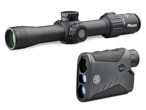 SIG SAUER Sierra3BDX Combo Kit with 2.5-8x32mm Riflescope & KILO1000BDX 5x20mm Rangefinder