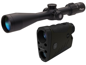 SIG SAUER Sierra3BDX Combo Kit with 6.5-20x52mm Riflescope & KILO2400BDX 7x25mm Rangefinder