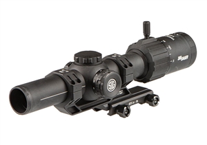 SIG SAUER TANGO MSR FFP 1-6x24mm MSR FFP BDC6 Riflescope w/Cantilever 30mm ALPHA-MSR Mount SOTM61002