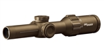 TANGO6T SCOPE, 1-6X24MM, 30MM, FFP, DWLR-556 ILLUMINATED RETICLE, 0.2 MRAD, CAPPED TURRET, FDE, DVO