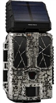 SPYPOINT FORCE-PRO-S Solar Camo Non-Cellular, Integrated Solar Panel, 0.2S Trigger Speed, 110 ft Detection Range, 4K/2K/1080p Video Modes, 30MP Photos, Internal Battery Supply Trail Camera