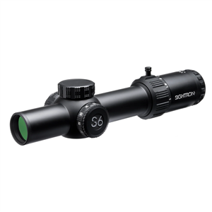 SIGHTRON S6 1-6X24 FFP -Illuminated LRT Reticle