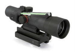 TRIJICON Compact ACOG 3x30mm Dual Illumination Green Chevron .308 Ballistic Reticle with TA60 Mount