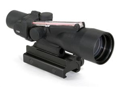 TRIJICON Compact ACOG 3x30mm Dual Illumination Red Chevron .223 Ballistic Reticle with TA60 Mount