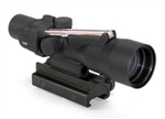 TRIJICON Compact ACOG 3x30mm Dual Illuminated Red Chevron .308 Ballistic Reticle with TA60 Mount