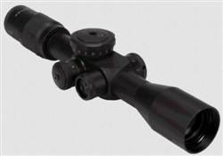U.S. OPTICS 1.8-10x37mm (30mm Tube) Digital Red First Focal Plane, 90 Click EREK Elevation Knob and US#1 Windage Knob with 1/4 IPHY Adjustment and MOA Scale Type 1 Reticle
