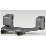 Warne Mount 20MOA 1" MSR Gray Ext Skeletonized