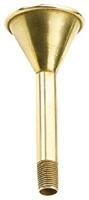 Brass Flask Funnel USA558, USA559