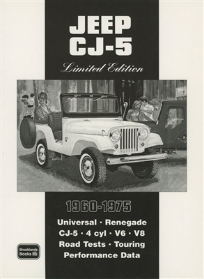 Jeep CJ-5 Limited Edition 1960-1975 compiled by R.M. Clarke