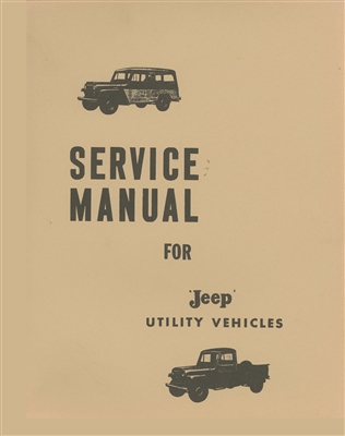 Service Manual for Jeep Utility Vehicles