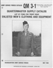QM 3-1 Quartermaster Supply Catalog:  List of Items for Troop Issue Enlisted Men's Clothing and Equipment (1946)
