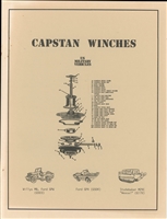 Capstan Winches - Operation, Parts & Maintenance