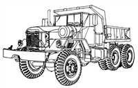Bundle - M800 Series of 5 ton 6x6 Trucks