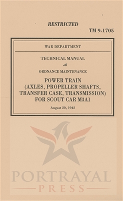 TM 9-1705 Repair Manual:  Power train. White Scout Car - M3A1 (G67)