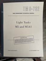 TM 9-732 Maintenance & Operation, M5 & M5A1 Stuart Tank