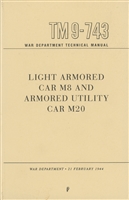 TM 9-743 Operator & Repair Manual for M8 & M20 (G136 & G176).