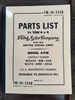 TM 10-1348 Illustrated Parts Manual for Ford GPW, Change 1, 10 March 1943
