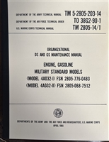 TM 5-2805-203-14 Engine Rebuild Manual for 4A032-1 & -2