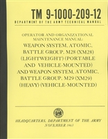TM 9-1000-209-12 Operator & Organizational Maintenance Manual for XM28 & XM29 (M38A1 & M151)