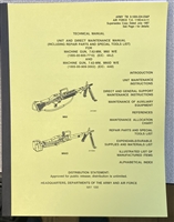 TM 9-1005-224-23&P Maintenance & Parts for M60 Machine Gun