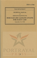 TM 9-1706 Engine Manual for Hercules JXD, White Scout Car - M3A1 (G67)