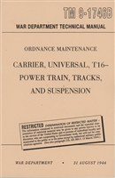 TM 9-1746B Rebuild Manual Power Train & Tracks