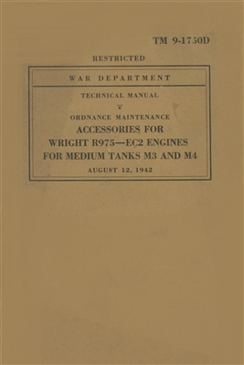 TM 9-1750D Ordnance Maintenance of Accessories for Wright R975-EC2