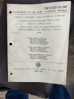 TM 9-2320-212-34P Parts Manual