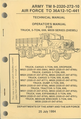 TM 9-2320-272-10 Operator Manual