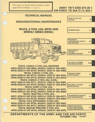TM 9-2320-272-20 Organizational Maintenance