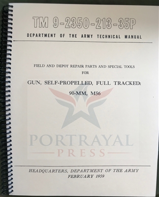 TM 9-2350-213-35P Comprehensive Parts Manual (M56 Scorpion, G289)