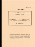 TM 9-746 Operator Manual T16 Universal Carrier