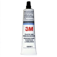 3M 08061 Plastic Emblem Adhesive Clear Glue