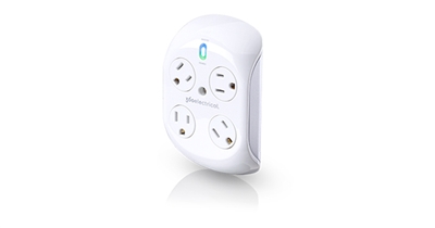 Primex E04 Surge Protected 4 Port 360Â° Electrical Outlet (125-1547)