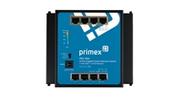 Primex 125-1892 PXU-1G44 8-Port unmanaged Gigabit network switch (hybrid 4 PoE+/4 network)
