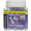 Platinum Tools 202010J EZ-RJ45 CAT6 Connectors - Jar of 100