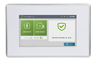 2GIG: 2GIG-SP2-GC3 Wireless Secondary Security Touch Screen for GC3 -- The Next Generation Security & Control Platform