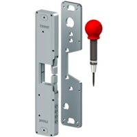 Trine, 4850-ITL, 4850, electric strike, surface mounted, panic device, crash bar, electronic strike, pullman latch, axion, 4800 series.