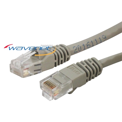 Wavenet 5E04UM CAT5E 350MHz UTP Patch Cables 5 ft - Gray, Yellow, White