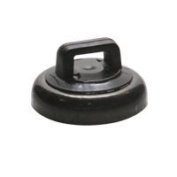 Mag Daddy 62406-10 Magnetic Cable Tie Mount Small, White / Black  will support all types of data comm and low voltage cables, such as CAT 5, CAT 5e, CAT6, CAT 6a, fiber optic