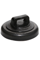 Mag Daddy Magnetic Cable Tie Mount Large - Black - 10 Pack