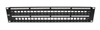 Platinum Tools 643-48U Unloaded Patch Panel - 48 Port - Unshielded - Black