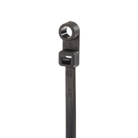 NSi Industries 7500MH Cable Tie Black Mounting Hd 7.5" 50lb 100pk